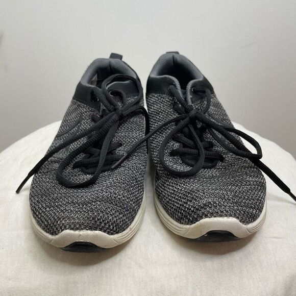 Vionic 335 Adley Womens Black Gray Lace Up Knit‎ Shoes ASR-1437 - Size 7 Comfort - Picture 2 of 8